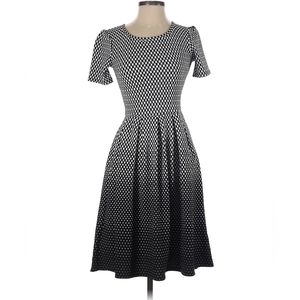Black and white Ombre LuLaRoe Dress XS
